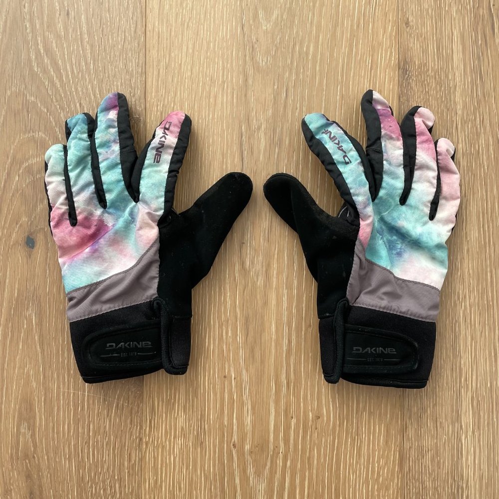 Dakine Gloves Women Small 6.5 Electra Snowboard Ski Aurora Pink 3M Thinsulate